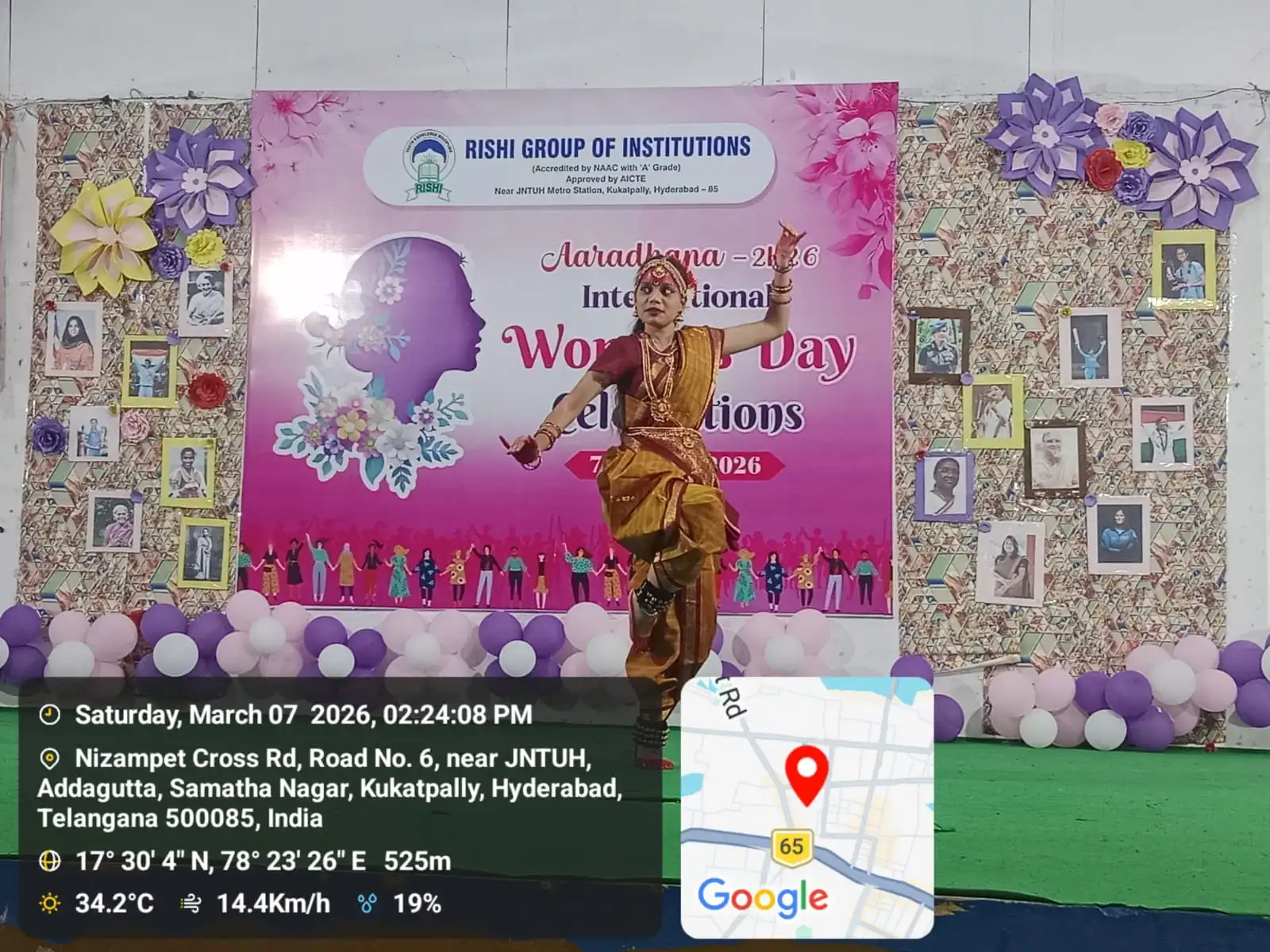RITW Celebrates International Women's Day with Great Enthusiasm – 07-03-2026 - RITW